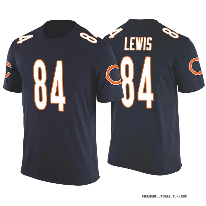 Marcedes Lewis Men's Navy Chicago Bears Color Rush T-Shirt